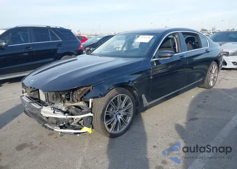 2017 BMW 740I from USA, damaged, VIN WBA7E2C55HG739271